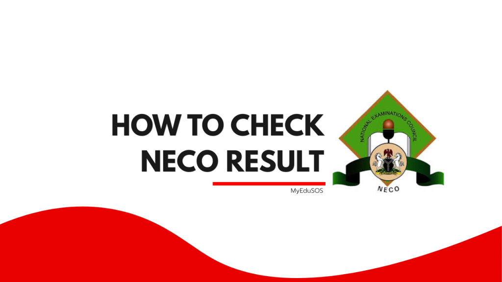 how to check neco result