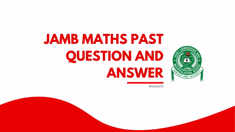 jamb mathematics past question and answers